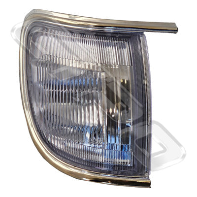 1645097-4 - CORNER LAMP - R/H - CHROME SURROUND - TO SUIT NISSAN PATHFINDER/TERRANO R50 95-