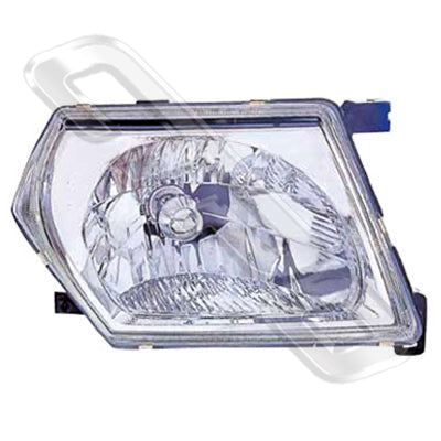 1647094-12G - HEADLAMP - R/H - MANUAL - TO SUIT NISSAN PATROL Y61 1998- F/LIFT