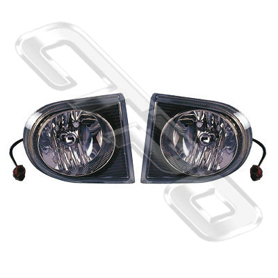 1647094-50 - FOG LAMP - SET - L&R - TO SUIT NISSAN PATROL Y61 1998- F/LIFT