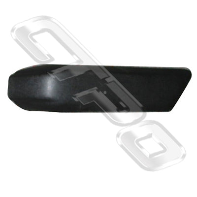 2547091-1 - FRONT BUMPER END - L/H - BLACK - TO SUIT FORD CORTINA MK5