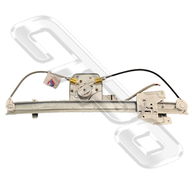 3732360-01 - WINDOW REGULATOR - L/H - W/MOTOR - FRONT - 2 PIN - TO SUIT MITSUBISHI PAJERO 2006-
