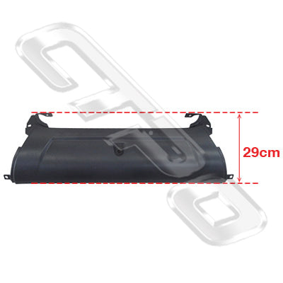 6594090-00 - FRONT BUMPER - CENTRAL - W/O MESH GRILLE - TO SUIT SCANIA P/R TRUCK - 2009- HIGH BUMPER