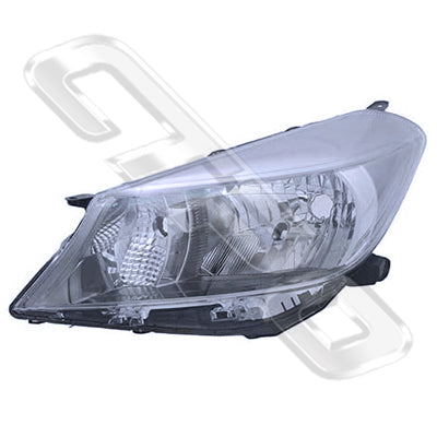 8116494-01 - HEADLAMP - L/H - ELECTRIC ADJUST - NON HID - TO SUIT TOYOTA VITZ/YARIS - NSP130 - 2010-