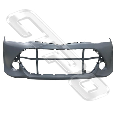 8179590-10 - FRONT BUMPER - PRIMED GREY - TO SUIT TOYOTA COROLLA/FIELDER 2015-17 STATION WAGON