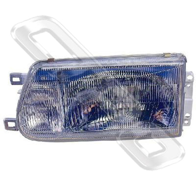 8186094-1G - HEADLAMP - L/H - W/CLR FOG LAMP - TOYOTA DYNA BU102/BU212 1995-2000