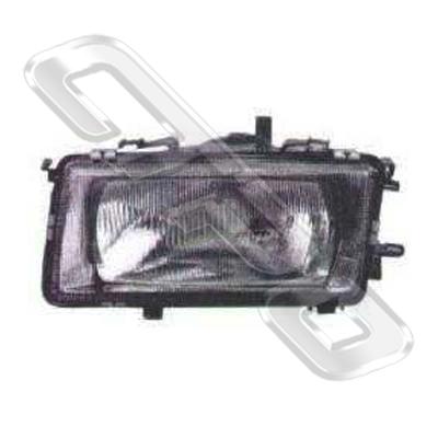 HEADLAMP - L/H - W/E - TO SUIT AUDI 80 1986-91