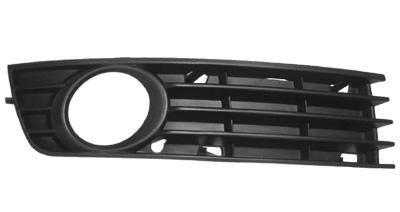 GRILLE - R/H - IN BUMPER - MAT BLACK - TO SUIT AUDI A4 2001-