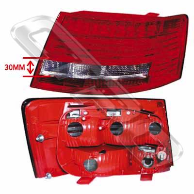 0026198-4G - REAR LAMP - R/H - LED - SEDAN - TO SUIT AUDI A6 C6 2004-08