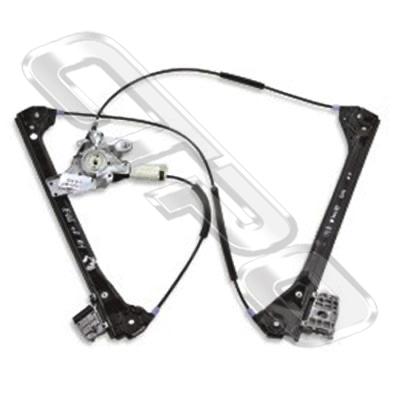 WINDOW REGULATOR - L/H - W/O MOTOR - TO SUIT BMW 3'S E46 1998- 2DR