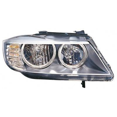 HEADLAMP - R/H - ELECTRIC - BLACK - TO SUIT BMW 3'S E90 2008- 4DR