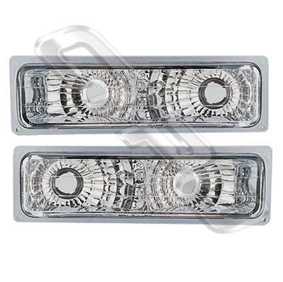 FRONT LAMP SET - FOR CRYSTAL  CHEVROLET GMC/CHEVY 1994