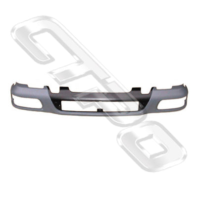 FRONT BUMPER - UPPER - GREY/BLACK - TO SUIT DAF LF 45/55