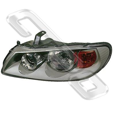 HEADLAMP - L/H - GREY - W/INDICATOR - TO SUIT NISSAN SENTRA/PULSAR N16 2002- F/L