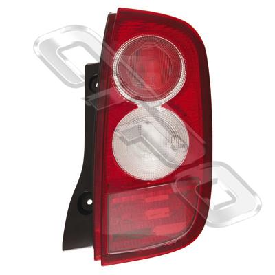 REAR LAMP - R/H - RED AND CLEAR CIRCLE - TO SUIT NISSAN MARCH/MICRA K12 2003-