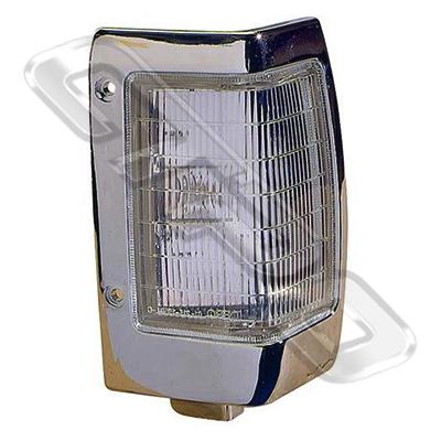 CORNER LAMP - R/H - CHROME - TO SUIT NISSAN NAVARA D21 1990-