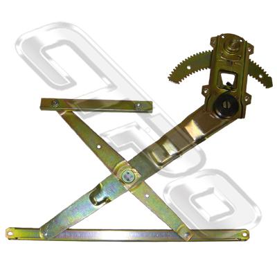 WINDOW REGULATOR - L/H - W/OUT MOTOR - TO SUIT NISSAN PATROL Y60 1989-97