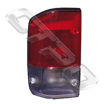 REAR LAMP - L/H - RED/CLEAR - TO SUIT NISSAN PATROL Y60 1993-97 SW