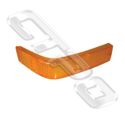 CORNER LAMP - LENS - L/H=R/H - AMBER - TO SUIT NISSAN ATLAS F22/255 1986-94