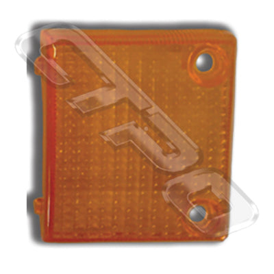 REAR LAMP - LENS - AMBER - TO SUIT NISSAN ATLAS F22/255 1986-94