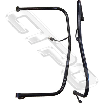 MIRROR ARM - R/H - DOUBLE KINK - ELECTRIC - PILLAR MOUNT - TO SUIT NISSAN CK450/CW520/CK520 1992-