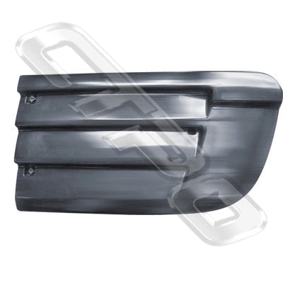 FRONT BUMPER VENT INSERT - L/H - OUTER - TO SUIT NISSAN CK450/CW520/CK520 2003-