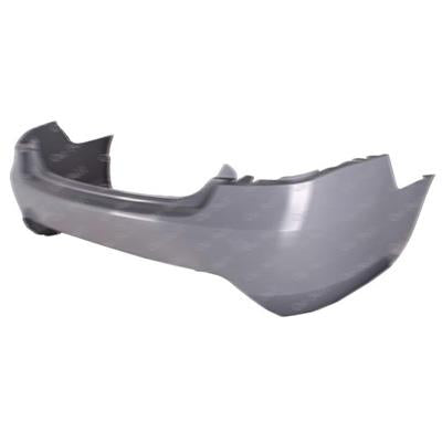 REAR BUMPER - MAT/GREY - W/O SENSOR HOLE - TO SUIT FORD FALCON FG 2008-  XT