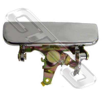 TAILGATE CENTRE HANDLE - CHROME - TO SUIT FORD COURIER/MAZDA 1986-