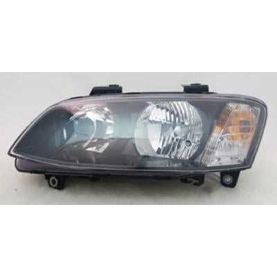 HEADLAMP - L/H - BLACK - TO SUIT HOLDEN COMMODORE VE SERIES 2 2011- SV6/SS