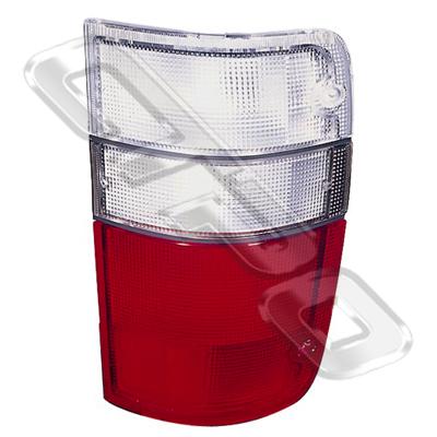 REAR LAMP - R/H - RED & WHITE - TO SUIT HOLDEN JACKAROO 1995- F/LIFT
