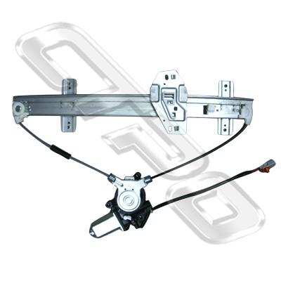 WINDOW REGULATOR - L/H - ELEC W/MTR - REAR - TO SUIT HONDA ODYSSEY 1999-