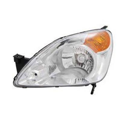 HEADLAMP - L/H - MANUAL - AMBER/CLEAR - TO SUIT HONDA CRV 2002-