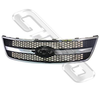 GRILLE - CHROME/BLACK - TO SUIT HYUNDAI H1 ILOAD IMAX 2008-