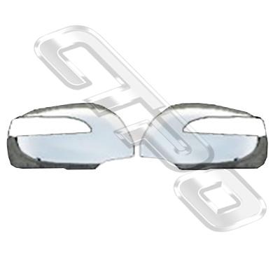 MIRROR COVER SET - L&R - TO SUIT HYUNDAI IX35 / TUCSON 2010-
