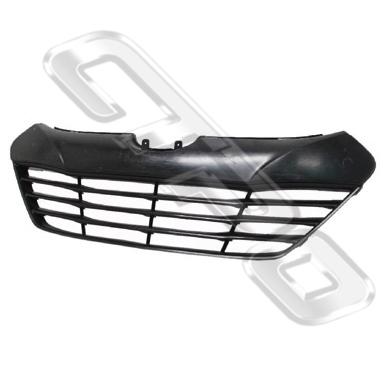 GRILLE - MAT/BLACK - FRONT BUMPER - TO SUIT HYUNDAI IX35 / TUCSON 2010-