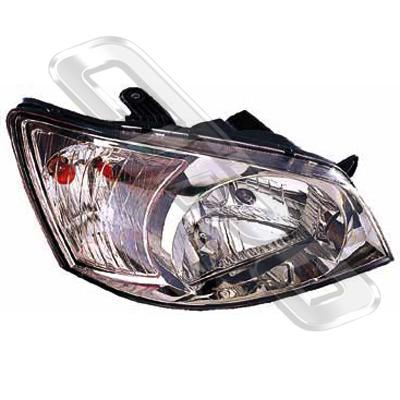 HEADLAMP - R/H - MANUAL - TO SUIT HYUNDAI GETZ 2002-