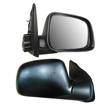DOOR MIRROR - R/H - BLACK - MANUAL - TO SUIT HOLDEN RODEO RA 2003-