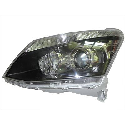 HEADLAMP - L/H - BLACK - TO SUIT ISUZU D-MAX P/UP 2012-