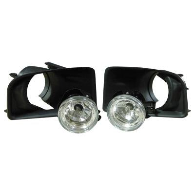 FOG LAMP SET - L&R - W/BEZEL - TO SUIT ISUZU D-MAX P/UP 2012-
