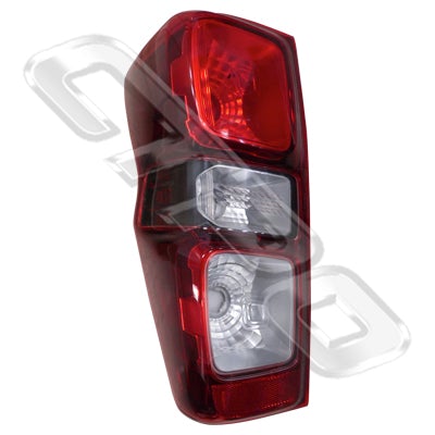 REAR LAMP - L/H - BULB TYPE - CERTIFIED ECE - TO SUIT ISUZU D-MAX P/UP 2020-