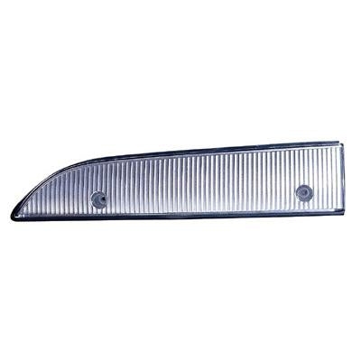 HEADLAMP - GARNISH - R/H - UPPER - GREY/SILVER - ISUZU ELF NPR/NRR/NKR/NHR 2004-