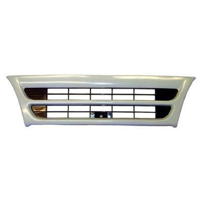 GRILLE - NARROW - MAT WHITE - 1 BAR - ISUZU ELF NPR/NRR/NKR/NHR 1994-