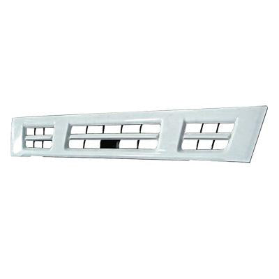 GRILLE - LOWER - WIDE - WHITE - ONE BAR - ISUZU ELF NKR/NPR/NQR 2004-