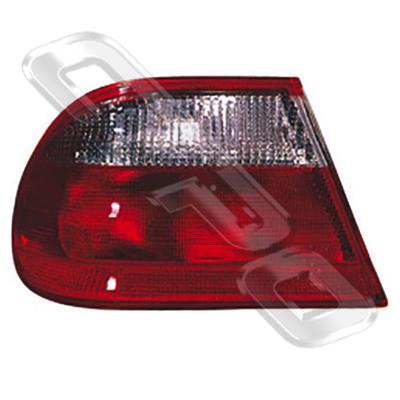 REAR LAMP - L/H - RED/CLEAR - TO SUIT MERCEDES W210 E-CLASS 1999-02 F/L