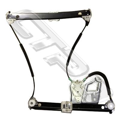 WINDOW REGULATOR - L/H - FRONT - W/O MOTOR - TO SUIT MERCEDES W220 S CLASS 1998-02