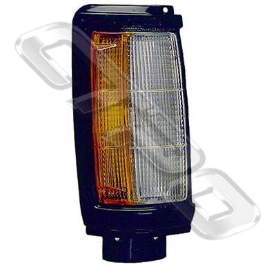 CORNER LAMP - R/H - BLACK TRIM - TO SUIT MITSUBISHI L200 1987-96