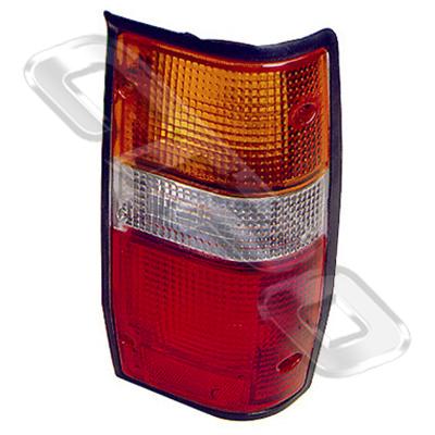 REAR LAMP - R/H - W/BLACK RIM - TO SUIT MITSUBISHI L200 1987-96