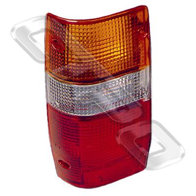 REAR LAMP - LENS - L/H - TO SUIT MITSUBISHI L200 1987-96
