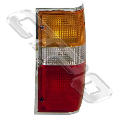 REAR LAMP - R/H - CHROME TRIM - TO SUIT MITSUBISHI L200 1987-96