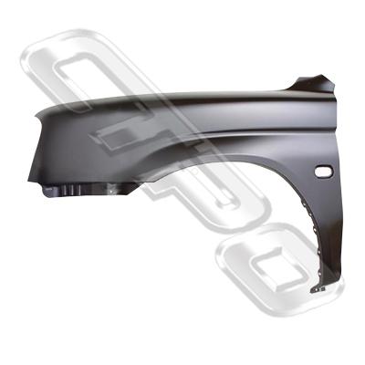 FRONT GUARD - L/H - W/SLP HOLE - 2WD/4WD NON FLARE - TO SUIT MITSUBISHI L200 1997-03