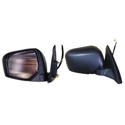 DOOR MIRROR - R/H - ELECTRIC - BLACK - TO SUIT MITSUBISHI TRITON L200 2005-